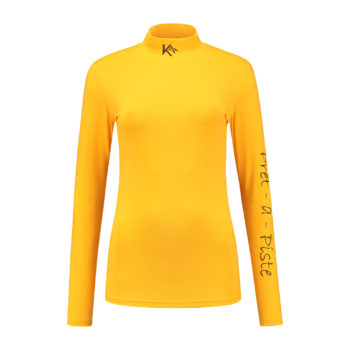 Pully basic yellow ski